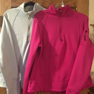 Lands End 2 xl pull over jackets !